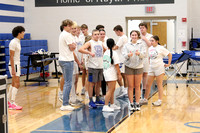 Staff vs Senior Volleyball Game